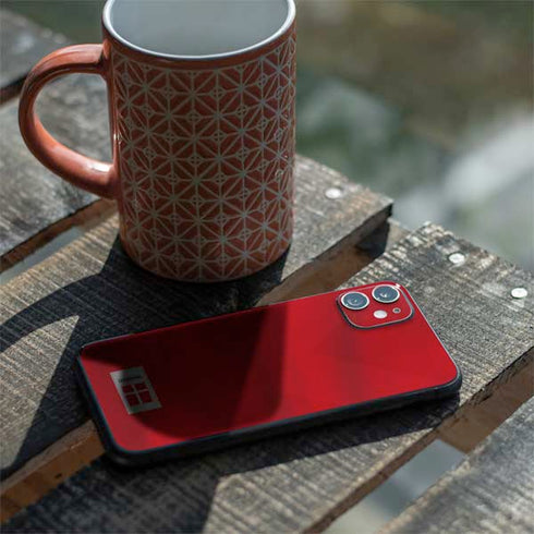 Denmark Soccer Flag iPhone 11 Skin